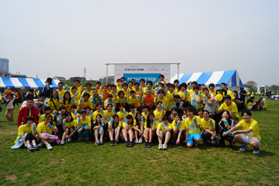 チャリティーマラソン「ＰＡＲＡＣＵＰ2016」に協賛及びランナー参加