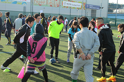 多摩川河川敷マラソンコース PARACUP2015